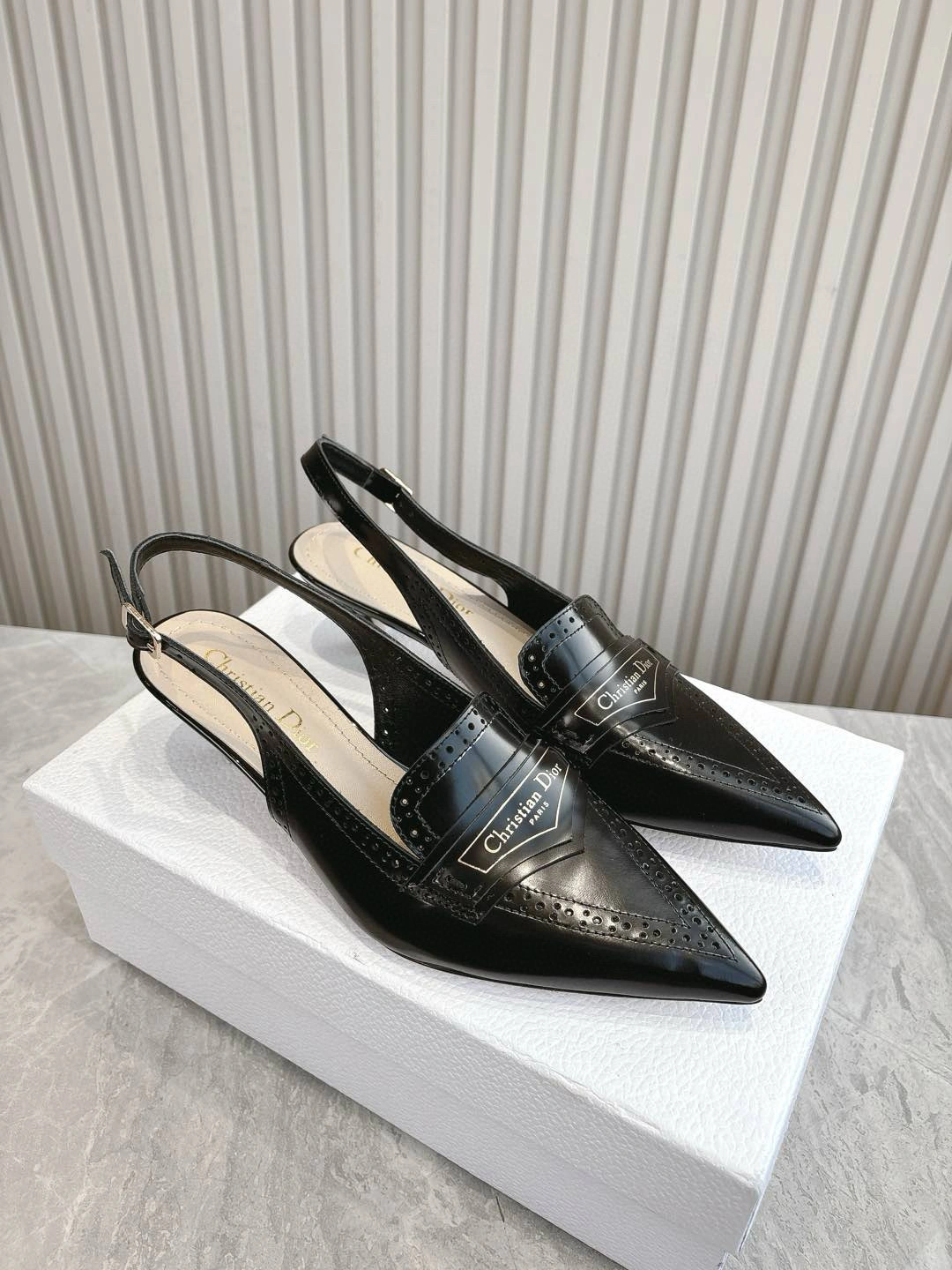 coco-4ior KDV178VEA_S900 Ox hide leather sheepskin Genuine leather Heel heigh3.5CM item:E-X158E0799T